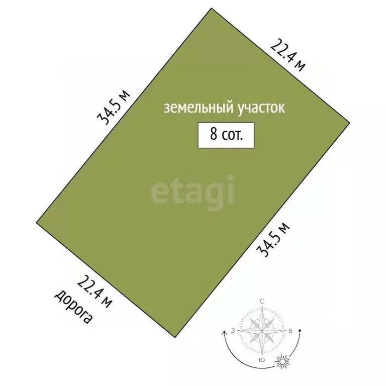 Участок в Тюменская область, Тюменский муниципальный округ, ... - Фото 2