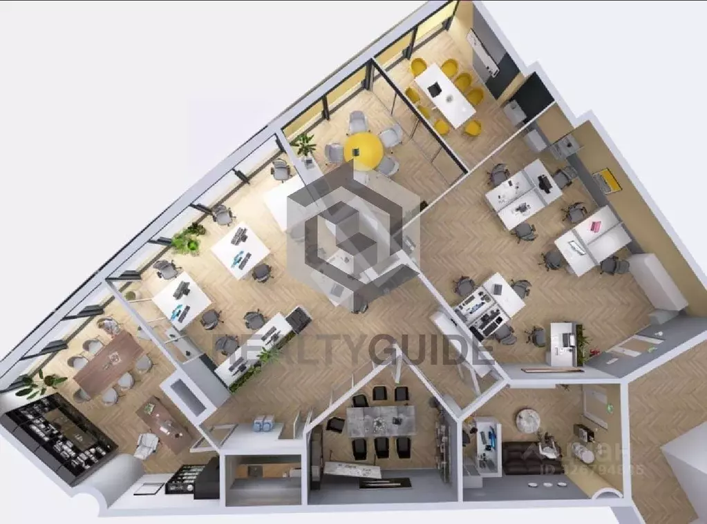 Офис в Москва наб. Пресненская, 12 (211 м) - Фото 1