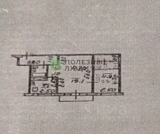 2-к кв. Орловская область, Орел Комсомольская ул., 192 (46.1 м) - Фото 2