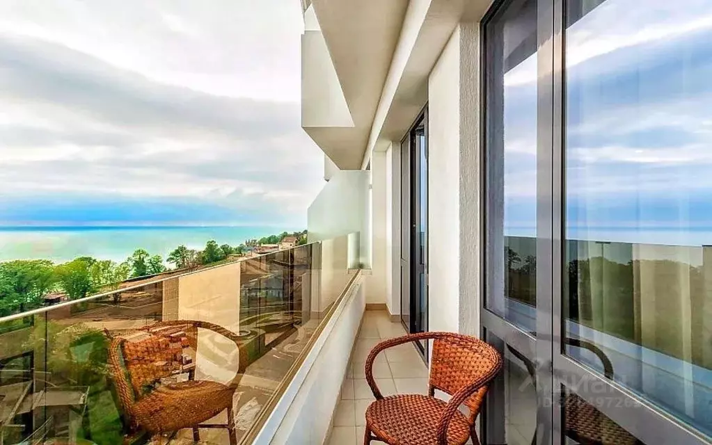 1-к кв. Краснодарский край, Сочи Мамайка мкр, ул. Крымская, 44Б (45.0 ... - Фото 1