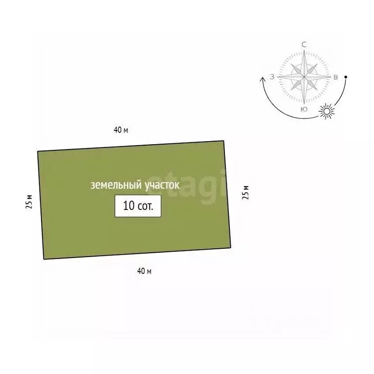 Участок в Красноярский край, Емельяновский муниципальный округ, ... - Фото 2