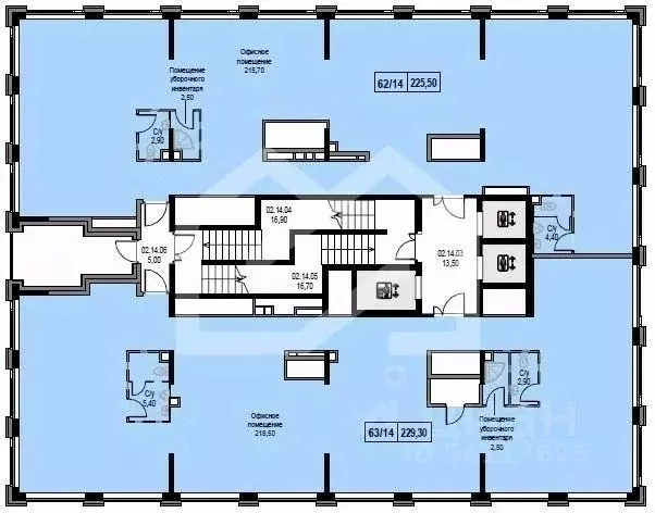 Помещение свободного назначения в Москва ул. Академика Челомея, 7 (226 ... - Фото 2