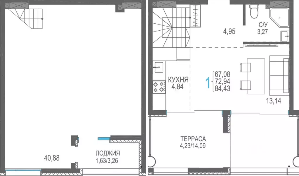 1-к кв. Крым, Сакский район, Лесновское с/пос, с. Прибрежное Розовое ... - Фото 0