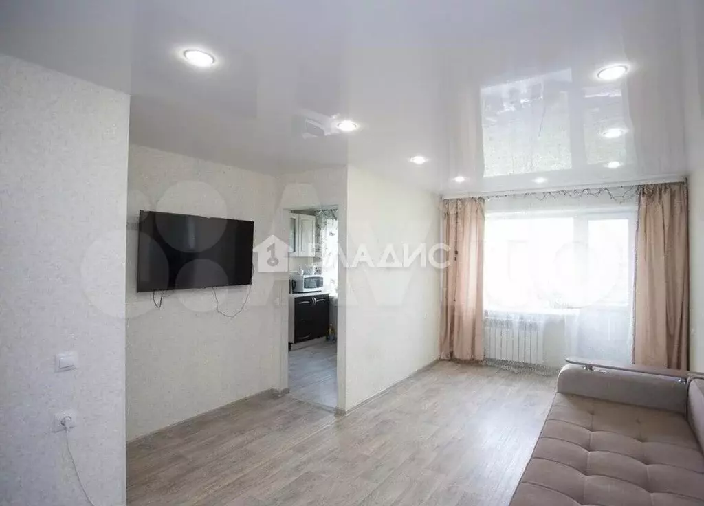1-к. квартира, 30,7 м, 4/4 эт. - Фото 0
