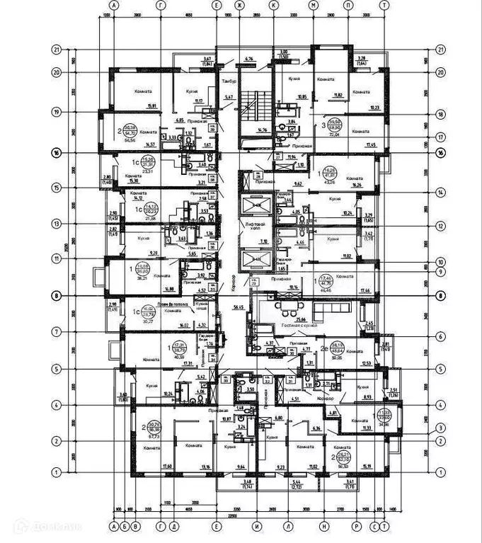 Продаётся квартира-студия, 48.38 м - Фото 0
