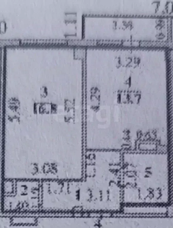 1-к кв. Липецкая область, Липецк ул. С.Л. Коцаря, 10 (41.2 м) - Фото 1