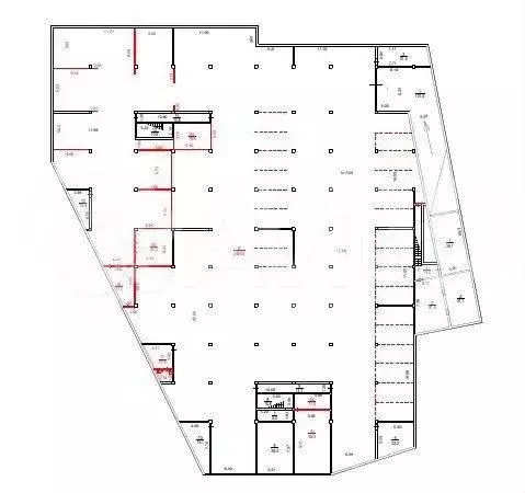 Помещения свободного назначения, 3105 м2 в жилом массиве - Фото 1