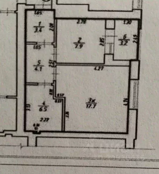 1-к кв. Калининградская область, Калининград ул. Согласия, 34 (39.6 м) - Фото 1