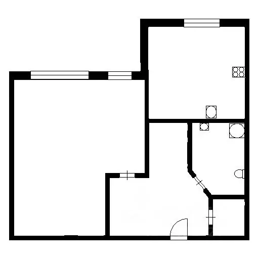 1-к кв. Санкт-Петербург ул. Кржижановского, 3К5 (32.5 м) - Фото 1