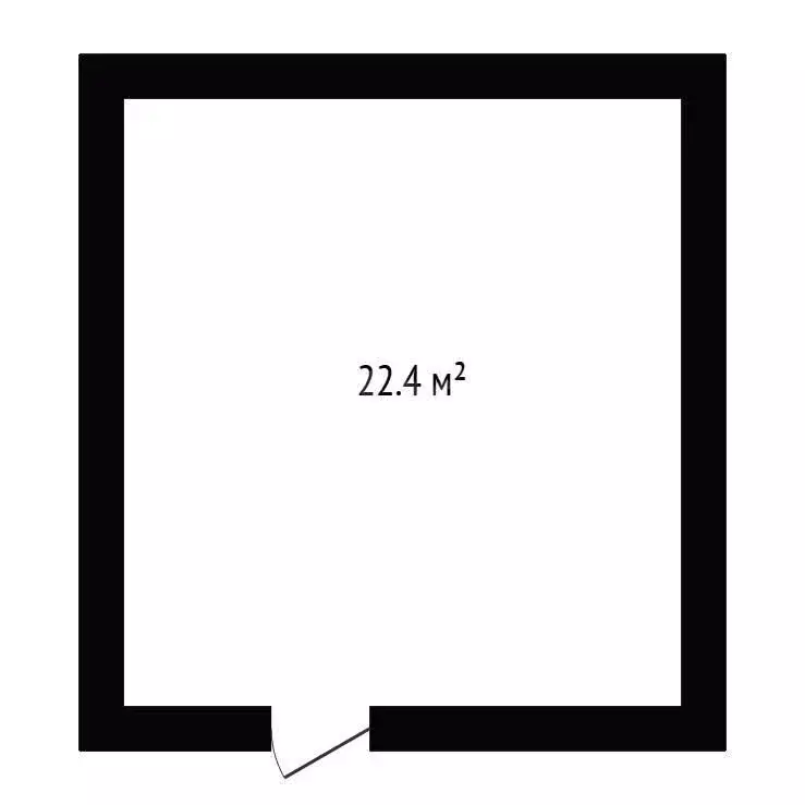 Помещение свободного назначения (22.4 м) - Фото 1