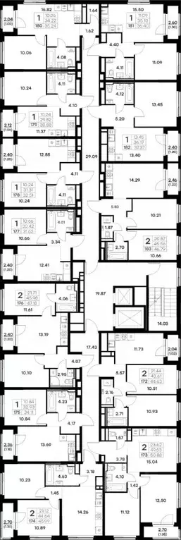 1-к кв. Владимирская область, Владимир Глоракс Октябрьский жилой ... - Фото 2