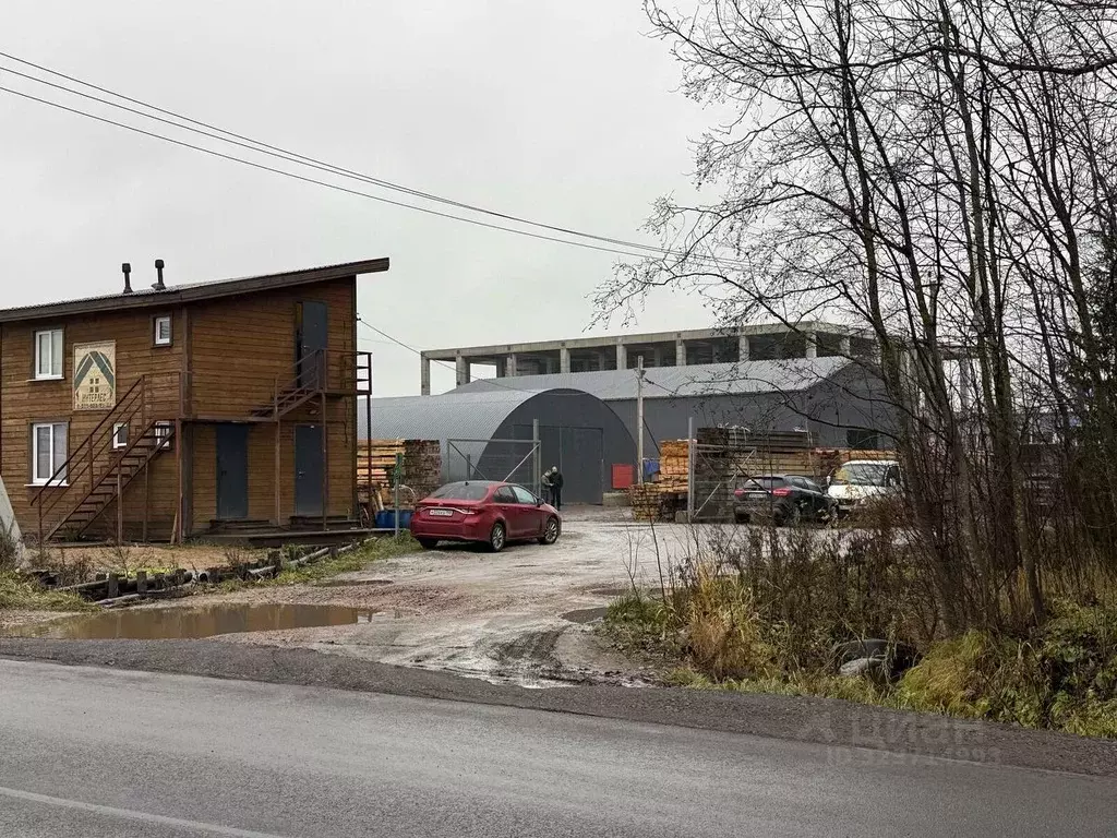 Склад в Ленинградская область, Всеволожский район, пос. Щеглово ул. ... - Фото 1
