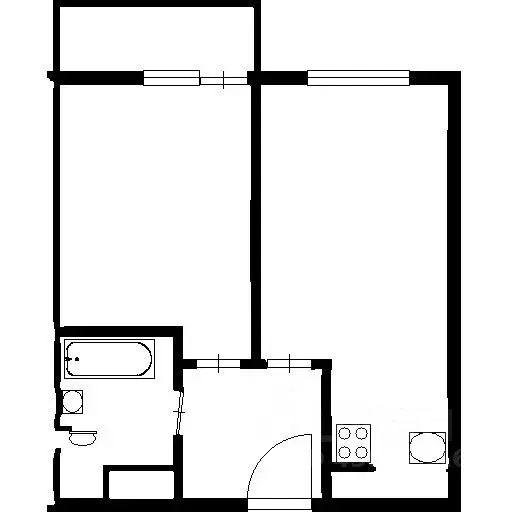 1-к кв. Краснодарский край, Краснодар ул. Героев-Разведчиков, 48 (38.0 ... - Фото 2