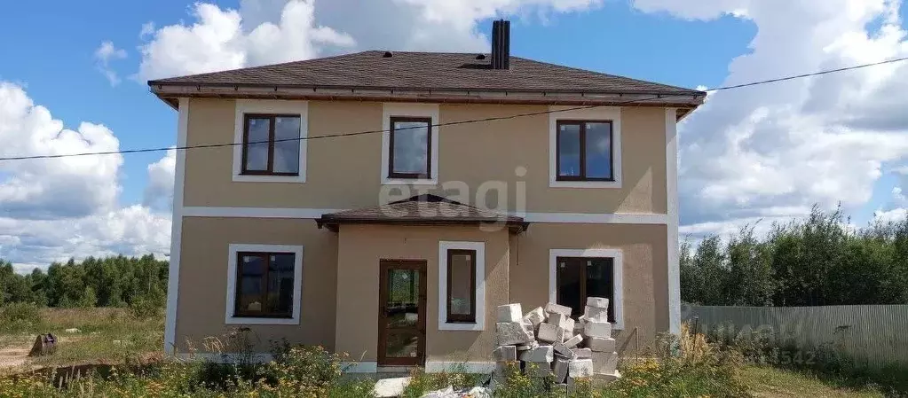 Дом в Калужская область, Ферзиковский район, Грабцево с/пос, с. ... - Фото 1