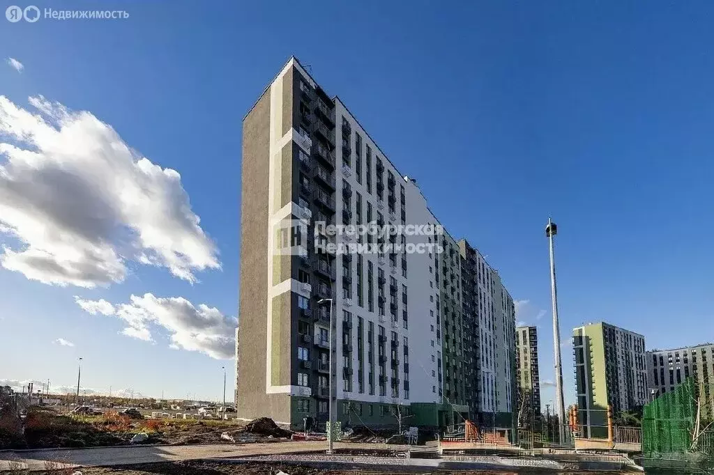 Квартира-студия: посёлок Ковалёво, улица Александра Разгонина, 1к3 ... - Фото 1