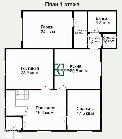 Дом в Краснодарский край, Абинск Тульская ул., 57 (196 м) - Фото 1