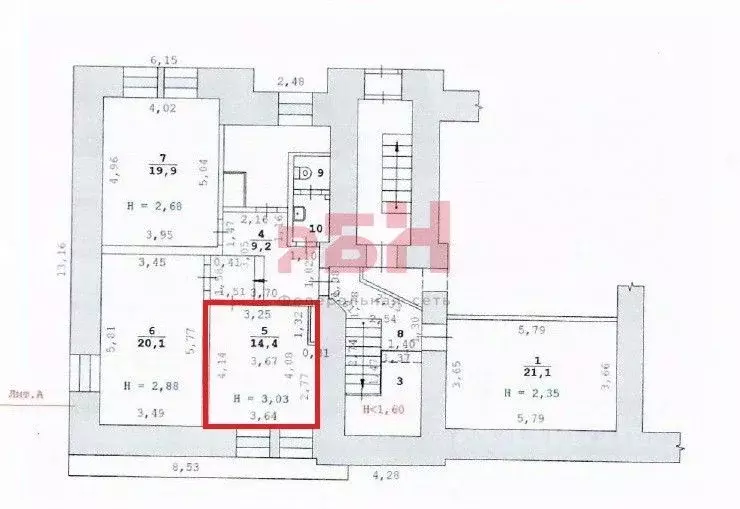 Офис в Свердловская область, Екатеринбург ул. Тургенева, 11 (14 м) - Фото 1