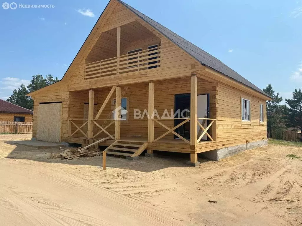 Дом в село Нижний Саянтуй, садовые участки Ромашка (190 м) - Фото 0