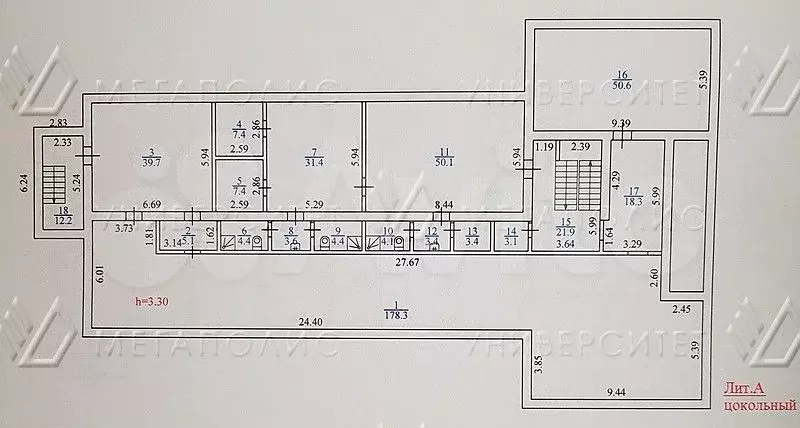 помещение свободного назначения 450 м - Фото 1