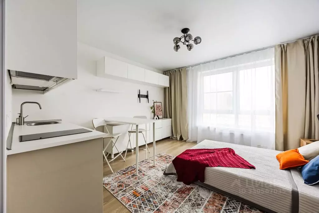 Студия Санкт-Петербург просп. Орлово-Денисовский, 19к1 (23.8 м) - Фото 2