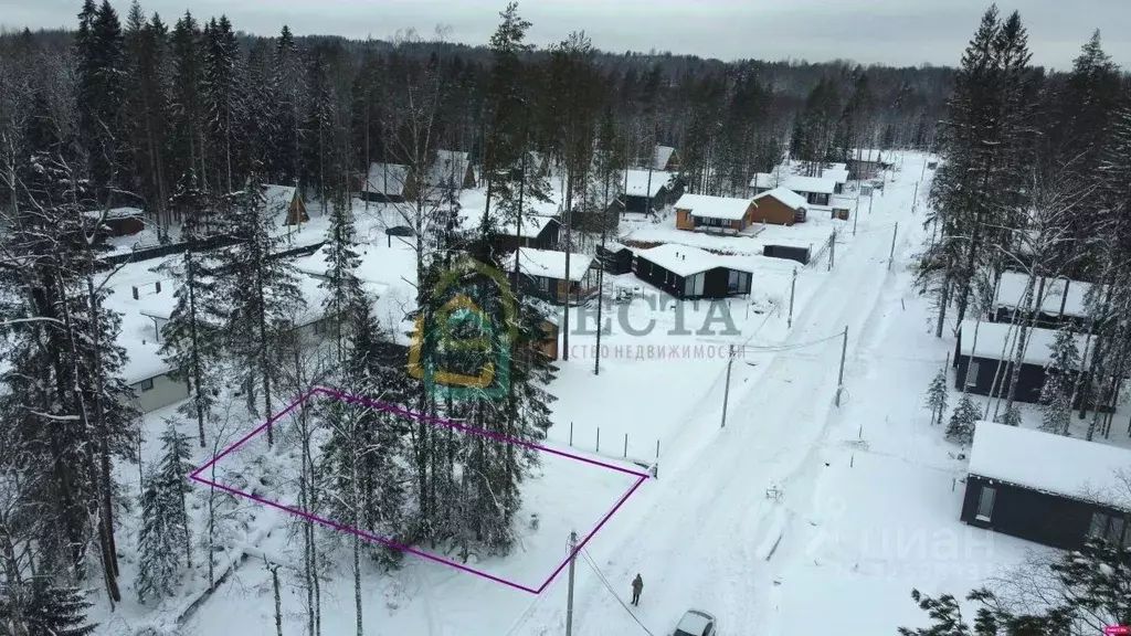 Участок в Ленинградская область, Всеволожский район, Токсовское ... - Фото 1