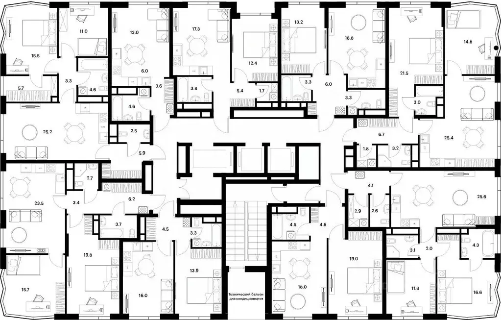 2-к кв. Москва Алиа жилой комплекс (75.0 м) - Фото 1