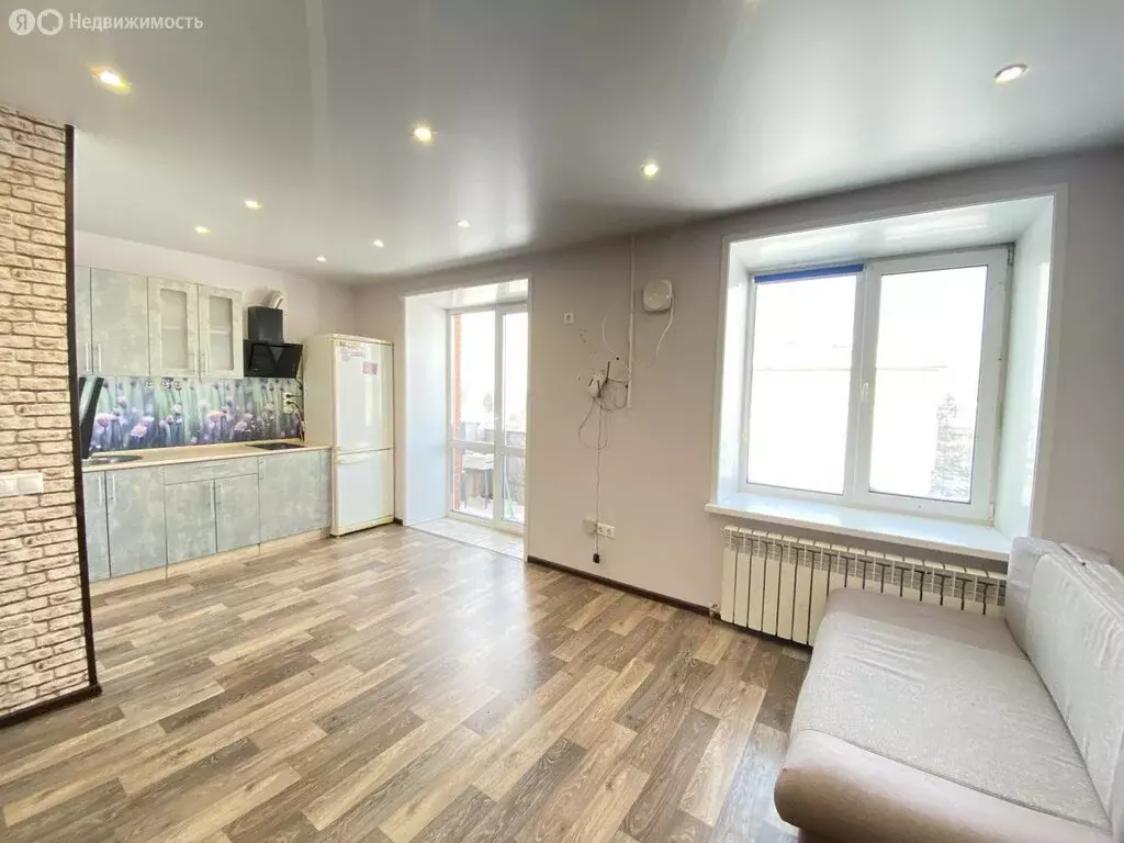 Квартира-студия: село Мирное, Клубная улица, 22 (24.6 м) - Фото 1