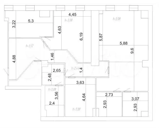 Продажа офисного помещения 184 м2 - Фото 0