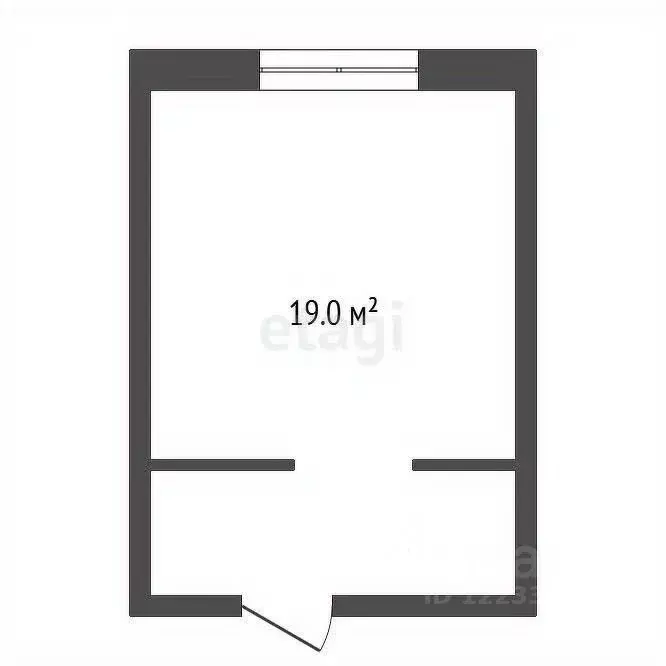Студия Свердловская область, Екатеринбург ул. Уктусская, 41 (19.0 м) - Фото 1
