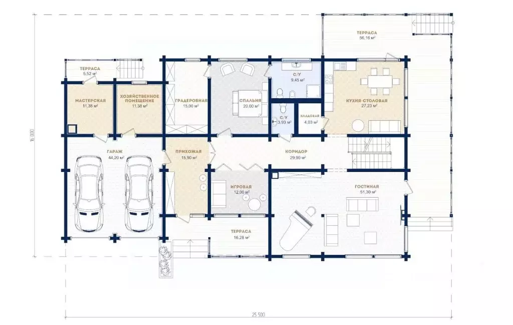 Дом в Ленинградская область, Всеволожский район, Куйвозовское с/пос, ... - Фото 2
