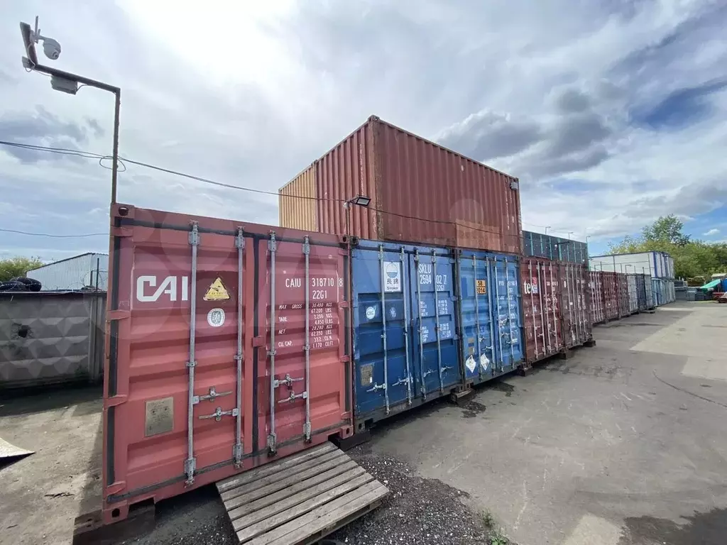 Склад контейнер, 15 м в Перово - Фото 0