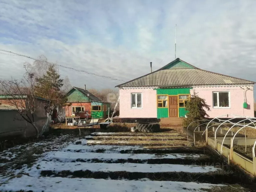 Дом в Омская область, Таврический район, д. Тихорецкое Зеленая ул. ... - Фото 0