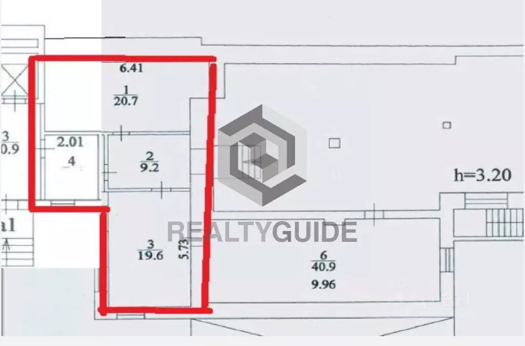Офис в Москва Подсосенский пер., 23С2 (56 м) - Фото 1