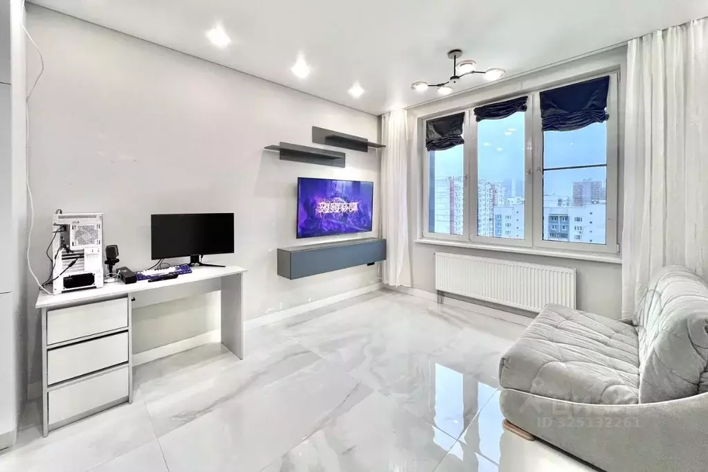 Студия Москва ул. Берзарина, 30Б (27.7 м) - Фото 1