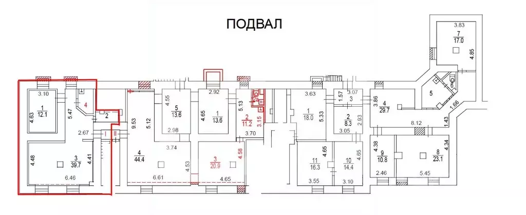 Помещение свободного назначения в Москва Студенческая ул., 28к1 (57 м) - Фото 2