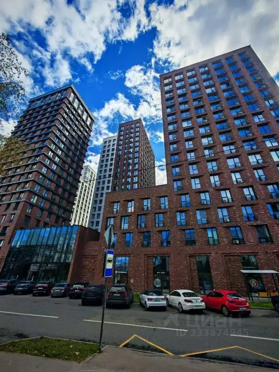 Свободной планировки кв. Москва Автомобильный проезд, 4к6 (57.5 м) - Фото 1