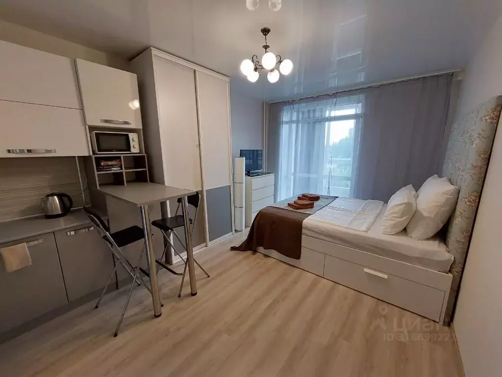1-к кв. Томская область, Томск ул. Яковлева, 15 (30.0 м) - Фото 0