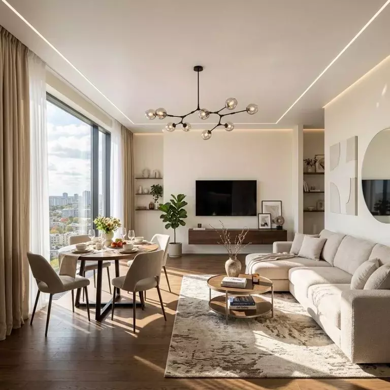 3-к кв. Москва ул. Усачева, 9 (126.0 м) - Фото 1