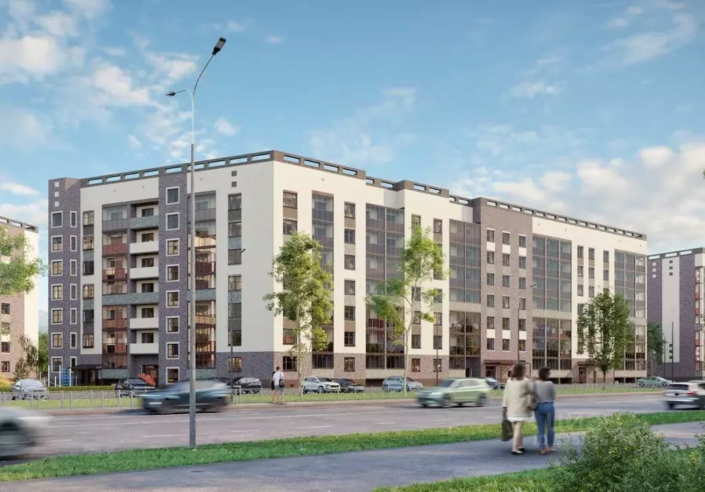 1-к кв. Новгородская область, Великий Новгород Инженерная ул., 9 (34.8 ... - Фото 1