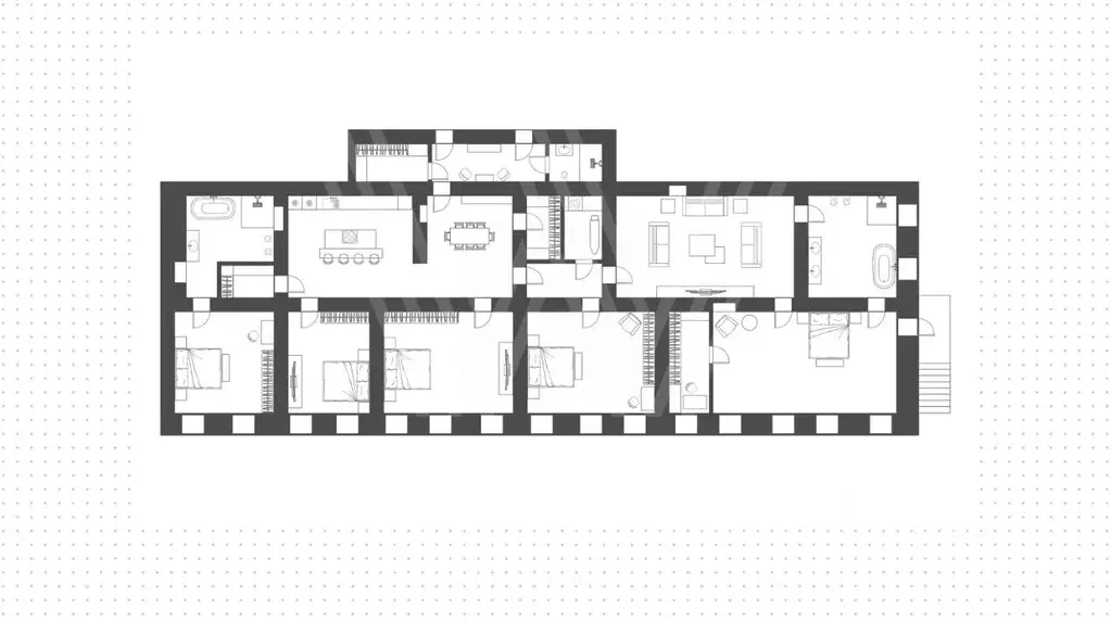 6-к кв. Москва Красноказарменная ул., 3 (448.0 м) - Фото 1