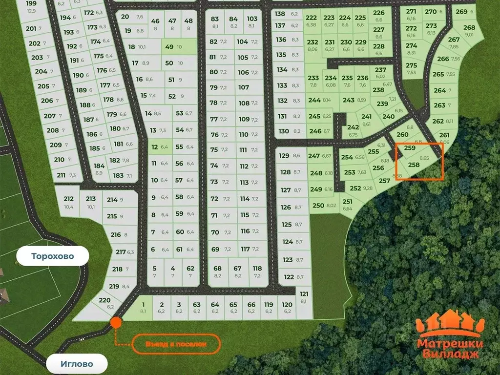 Участок в Московская область, Одинцовский городской округ, Матрешки ... - Фото 2