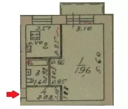 1-комнатная квартира: Екатеринбург, улица Сулимова, 34 (30.8 м) - Фото 1