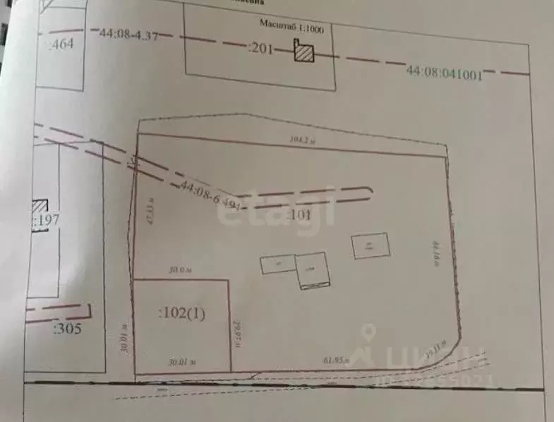 Участок в Костромская область, Красносельский район, Подольское с/пос, ... - Фото 2