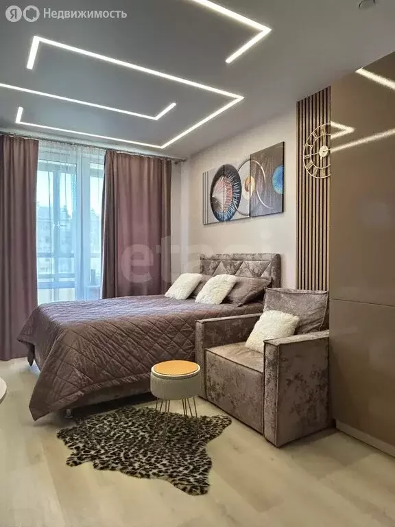 Квартира-студия: Санкт-Петербург, Арцеуловская аллея, 21 (24.6 м) - Фото 1