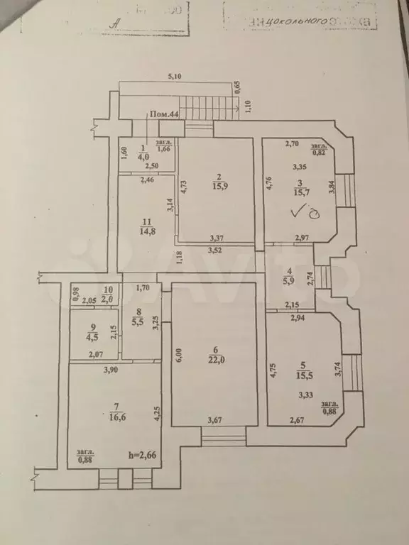 Кабинет свободного назначения 22кв/м - Фото 0