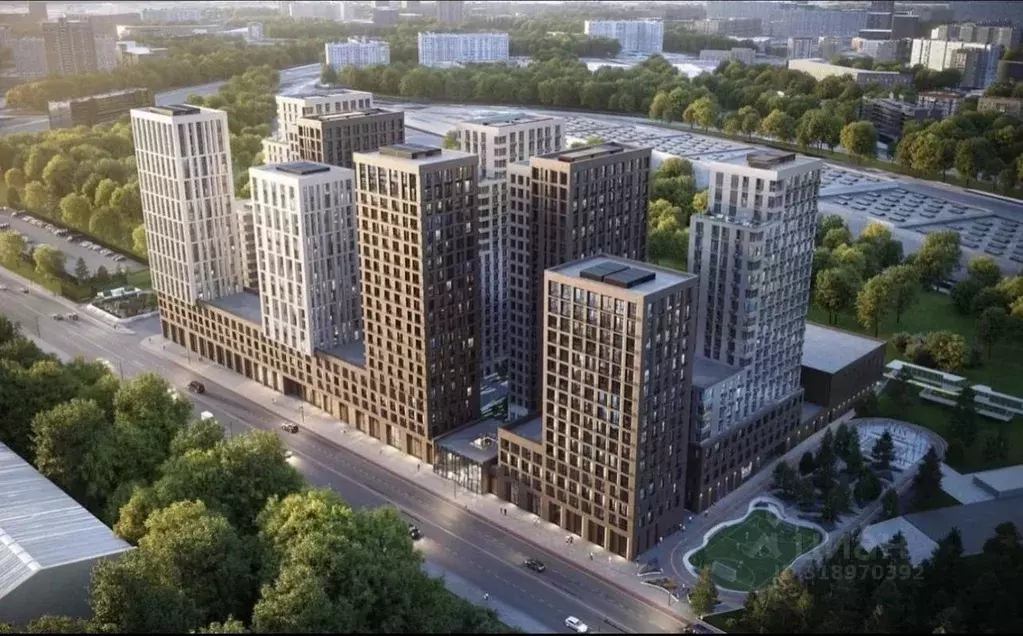 Студия Москва Автомобильный проезд, 4 (17.5 м) - Фото 0