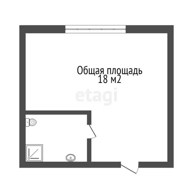 Квартира-студия: Томск, микрорайон Солнечный, улица Герасименко, 7Дс1 ... - Фото 0