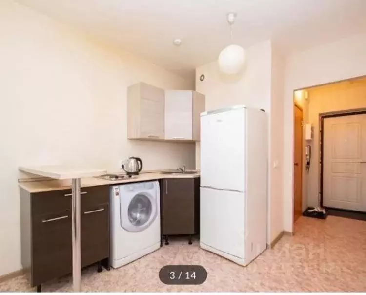 Студия Пермский край, Пермь ул. Советской Армии, 60 (21.1 м) - Фото 2