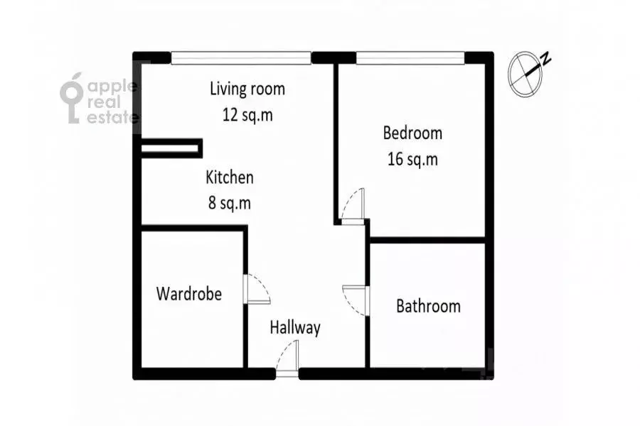 2-к кв. Москва Шелепихинская наб., 34к2 (47.0 м) - Фото 2