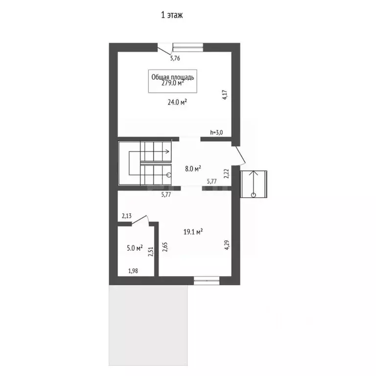 Таунхаус в Новосибирская область, Новосибирск ул. Бирюсинка, 4 (279 м) - Фото 1
